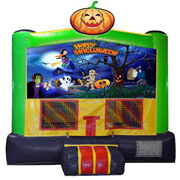 inflatable All Saints Day bouncer